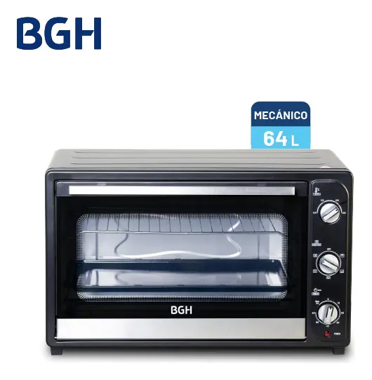 Horno Eléctrico BGH 64 Litros