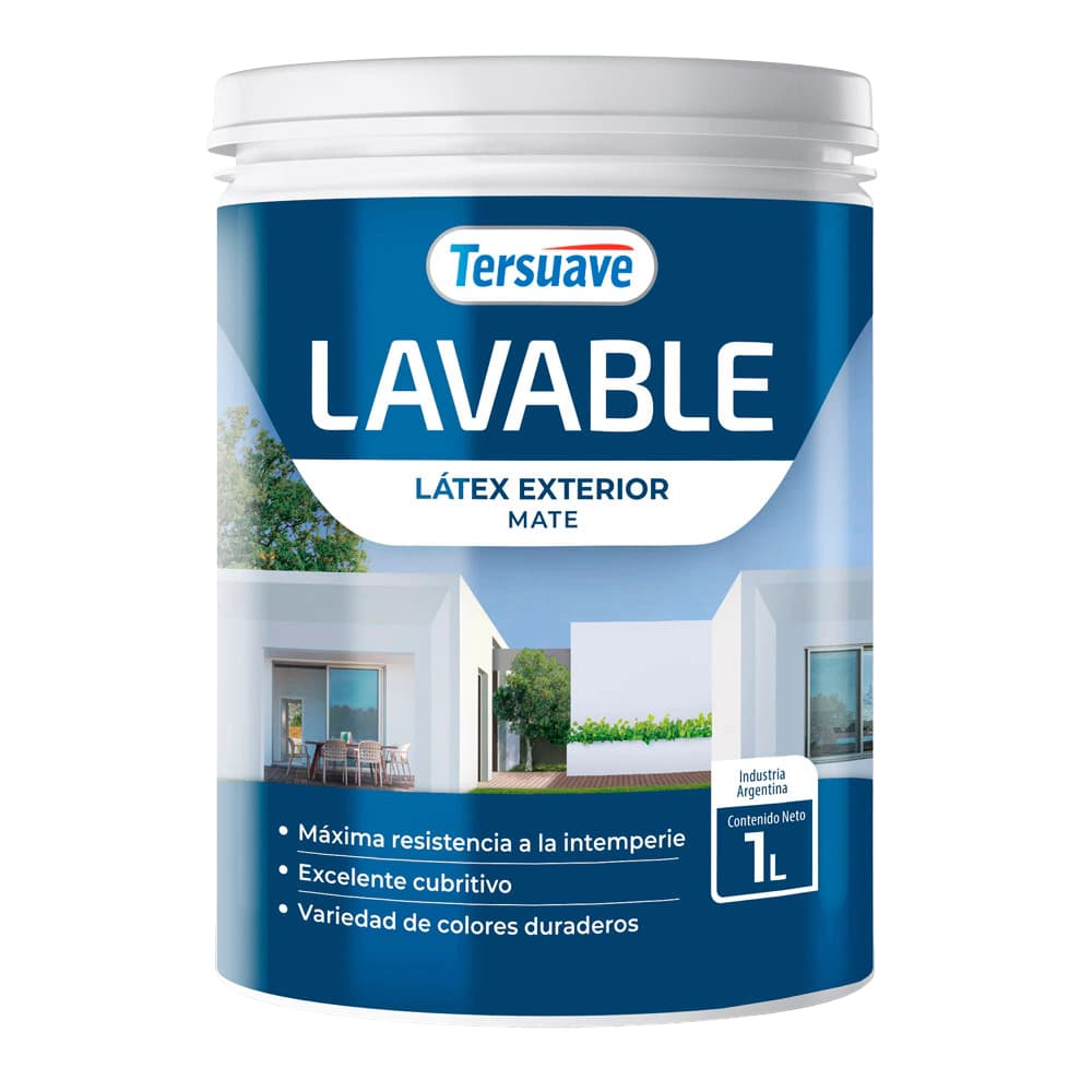 Latex Exterior Lavable Tersuave 1lt