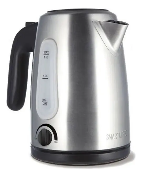 Pava Electrica Smartlife Acero Inox. 1,5 Lts 1850w