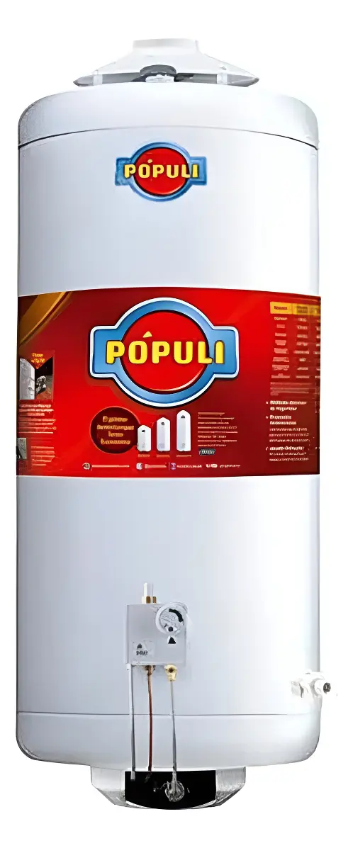 Termotanque Ecotermo POPULI 70lts Gas